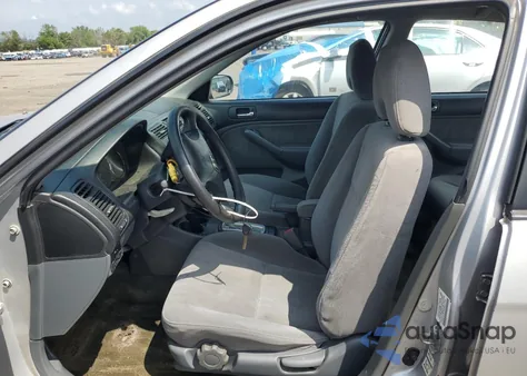 2004 Honda Civic Ex z USA, uszkodzony, nr VIN 2HGES26704H625744